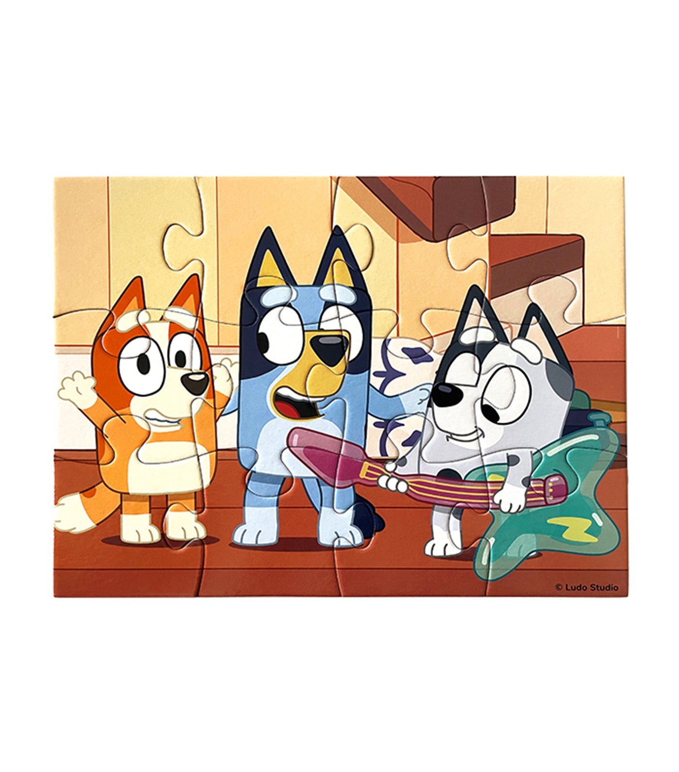 Puzzle Pals Bluey Growing Minds Jigsaw Puzzles (4 sets)