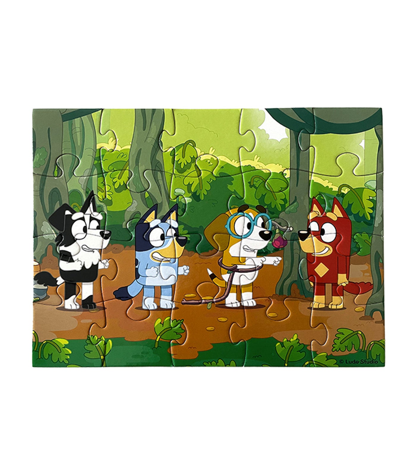 Puzzle Pals Bluey Growing Minds Jigsaw Puzzles (4 sets)
