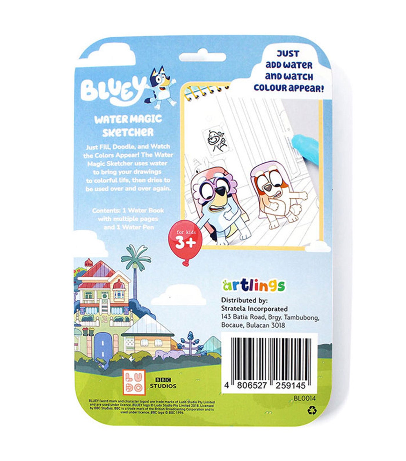 Bluey Water Magic Sketcher