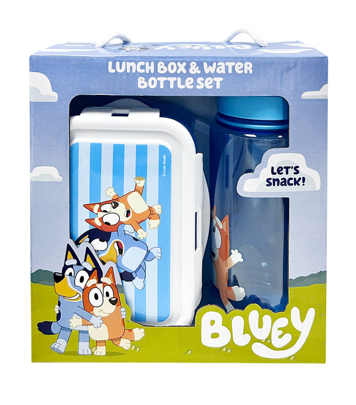 Bluey Lunch Box and Water Bottle Set - Bluey Core Set