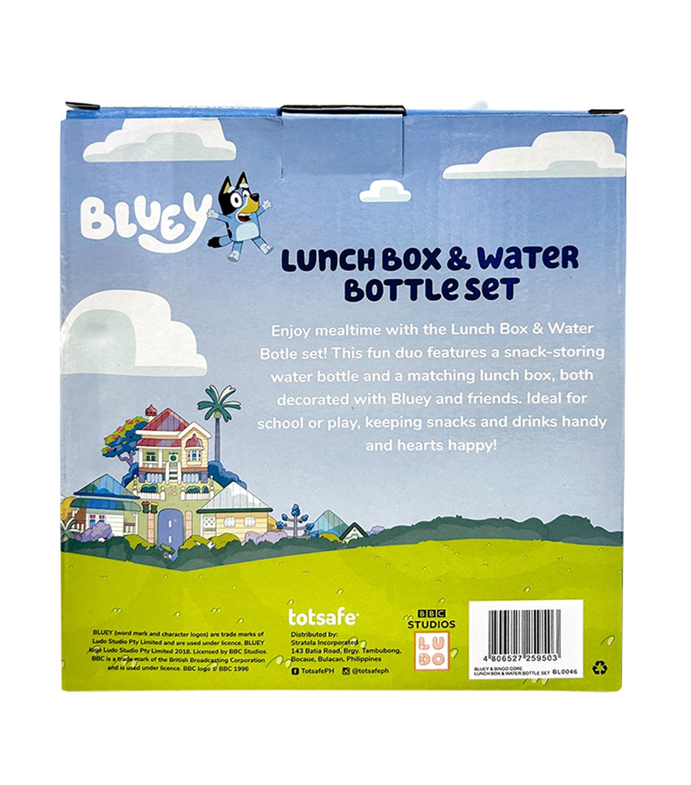 Bluey Lunch Box and Water Bottle Set - Bluey Core Set