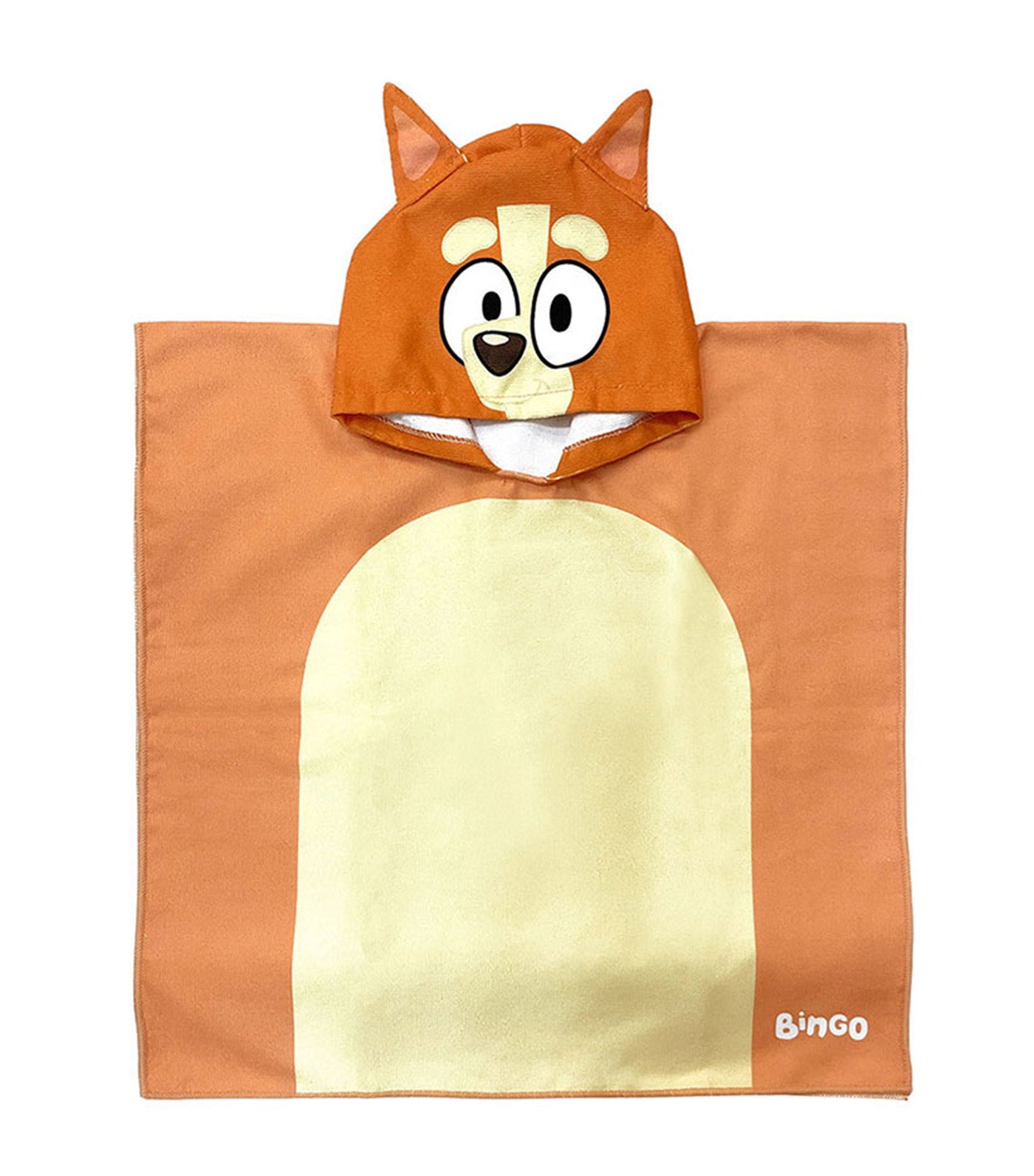 Bluey Microfiber Poncho Towel - Bingo