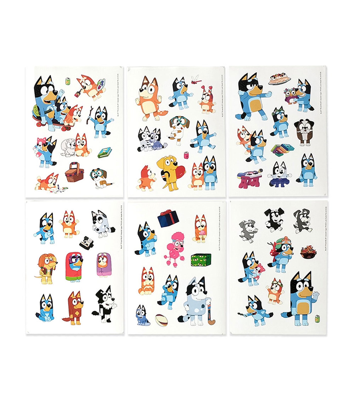 Bluey Playable Sticker Play Set