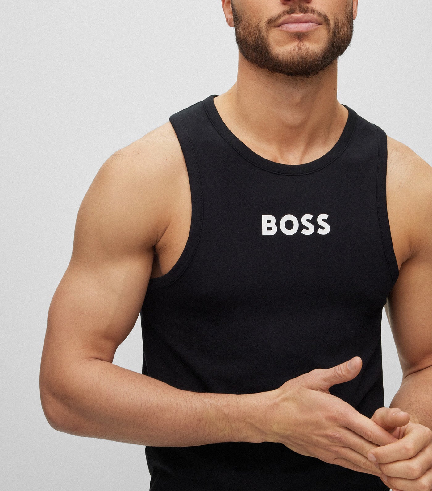 Boss shop tank top