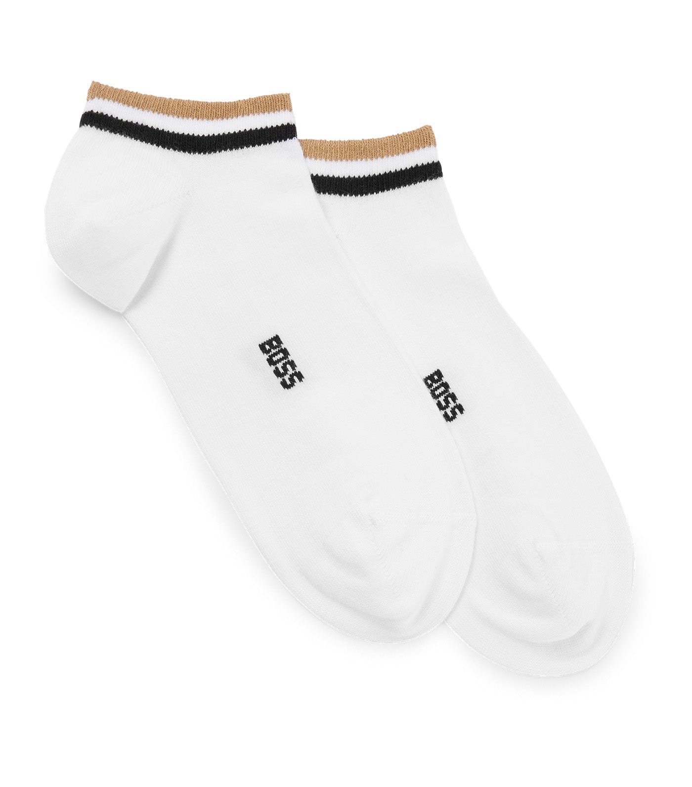2 Pack AS Uni Stripe Socks White