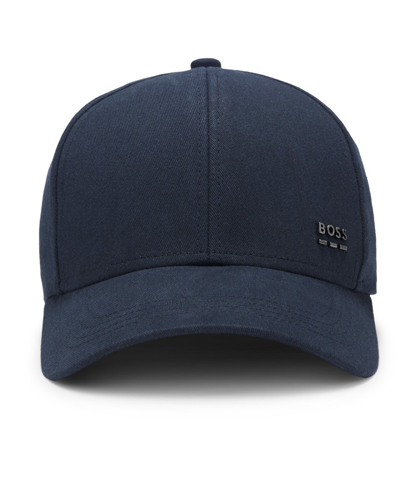 Cotton-Twill Cap with Signature Stripes 404 Dark Blue
