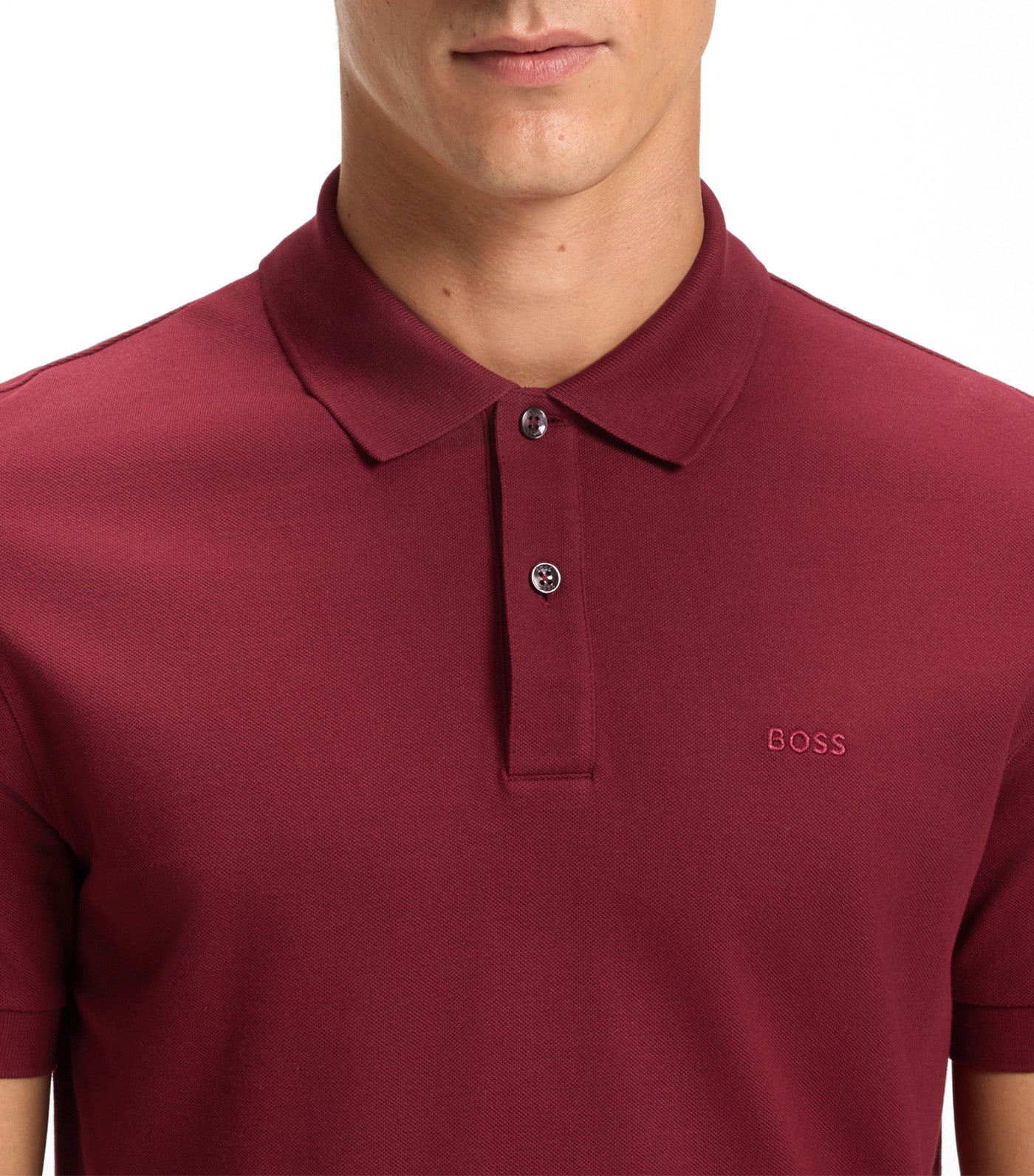 Pallas Polo Shirt in Cotton Piqué with Logo Details