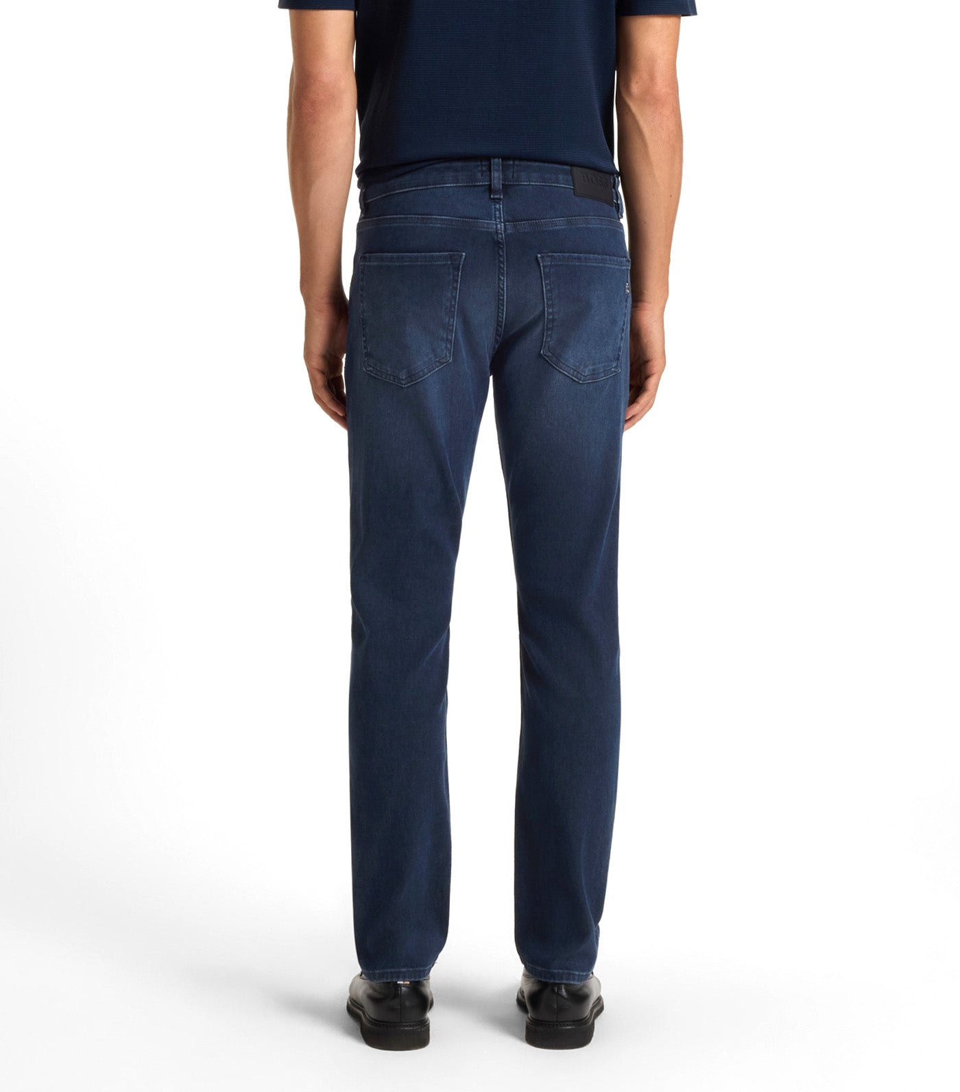 Delaware Slim-Fit Jeans in Mechanical-Stretch Denim Blue