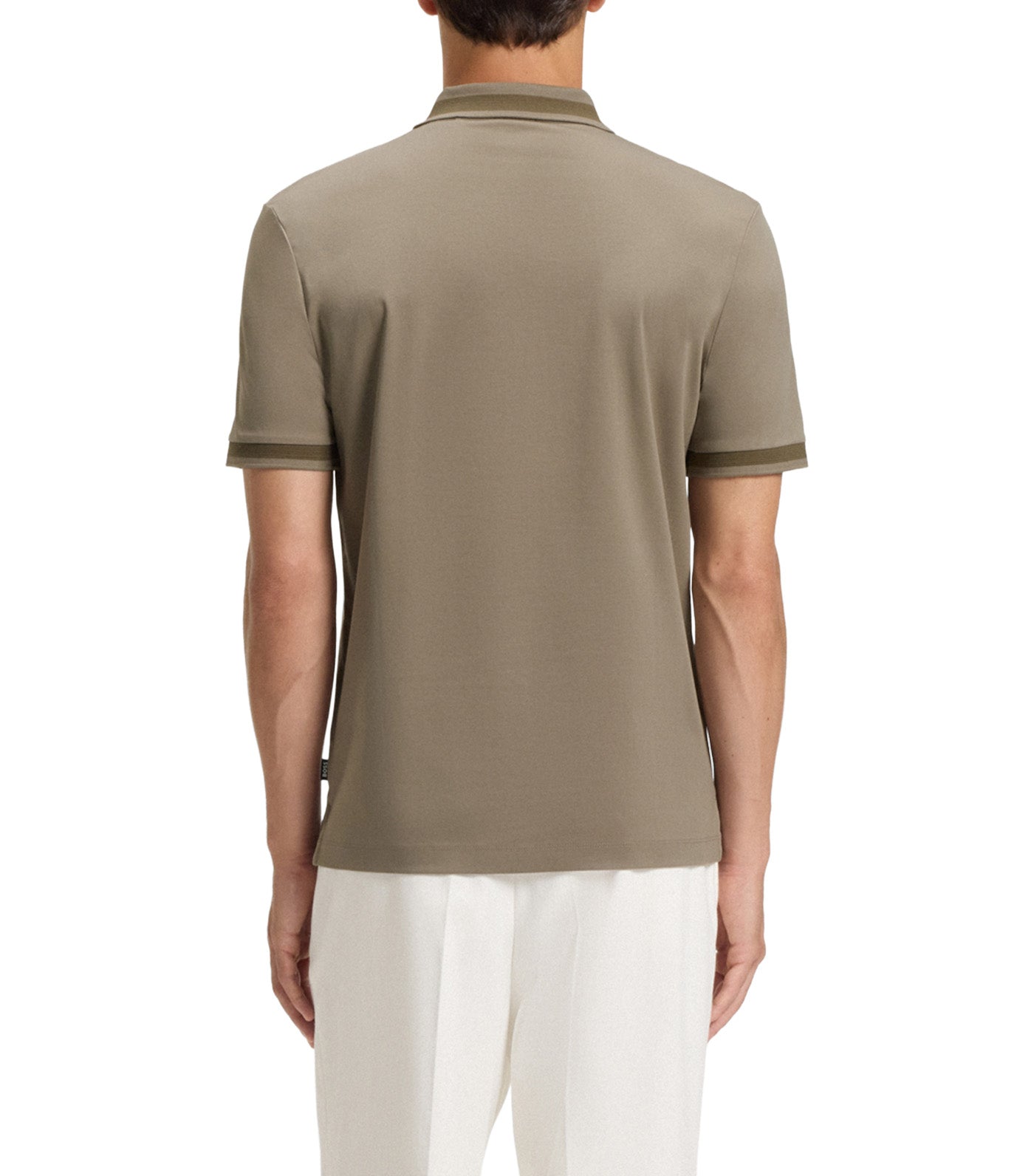 Mercerized-Cotton Slim-Fit Polo Shirt with Structured Trims