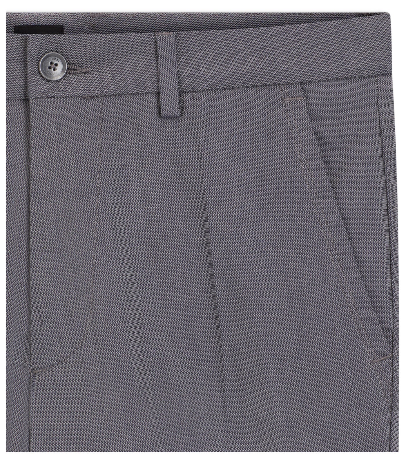 Slim-Fit Trousers in Stretch-Cotton Dobby