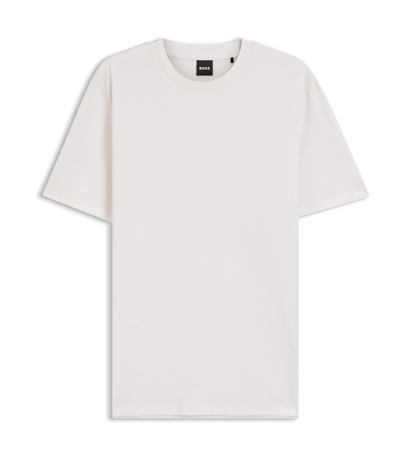 Cotton T-Shirt with Bubble Structure