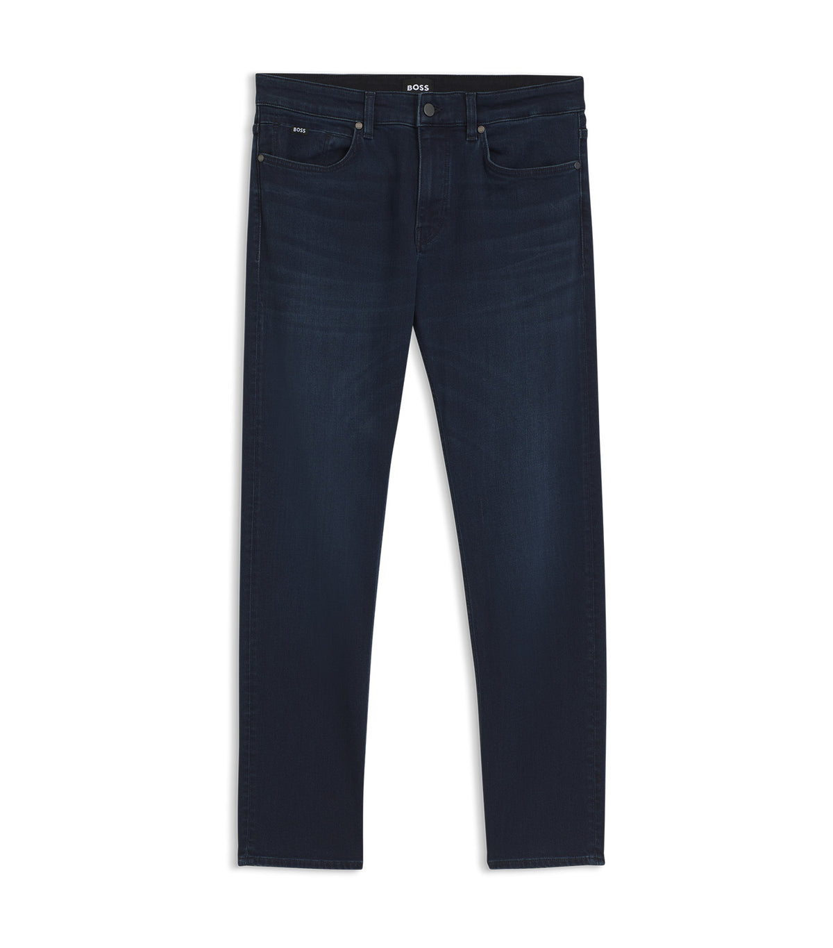 Slim-Fit Jeans in Stretch Cotton Blend  Dark Blue