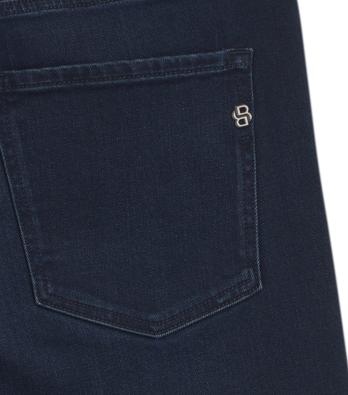 Slim-Fit Jeans in Stretch Cotton Blend  Dark Blue