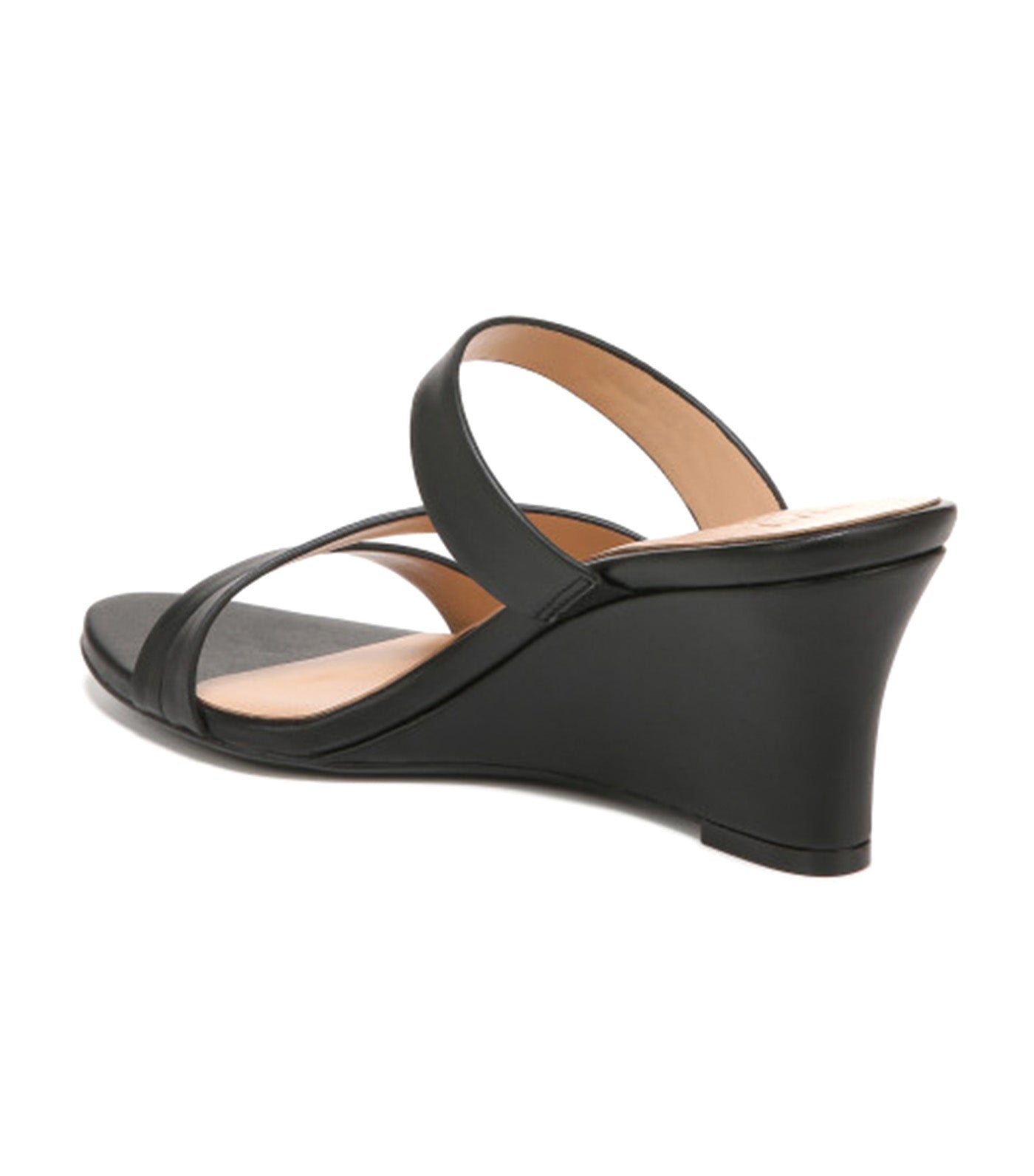 Naturalizer Breona Wedge Sandals Black