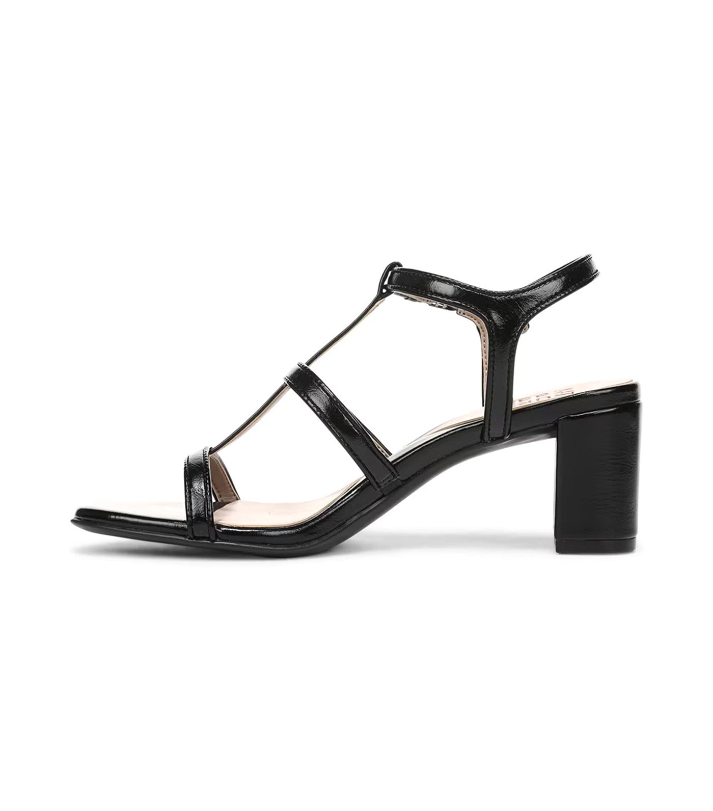 Naturalizer Bristol-Cage Strappy Dress Sandal Black