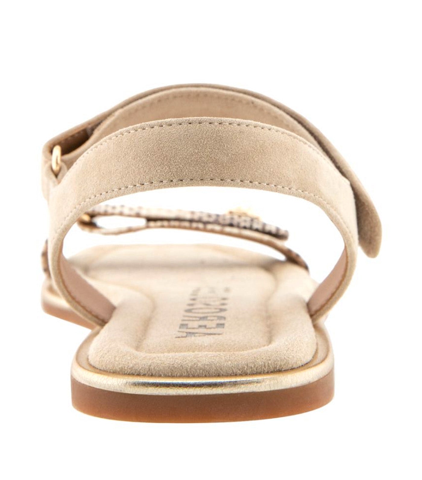 Bruna Sandal Snake Print Beige