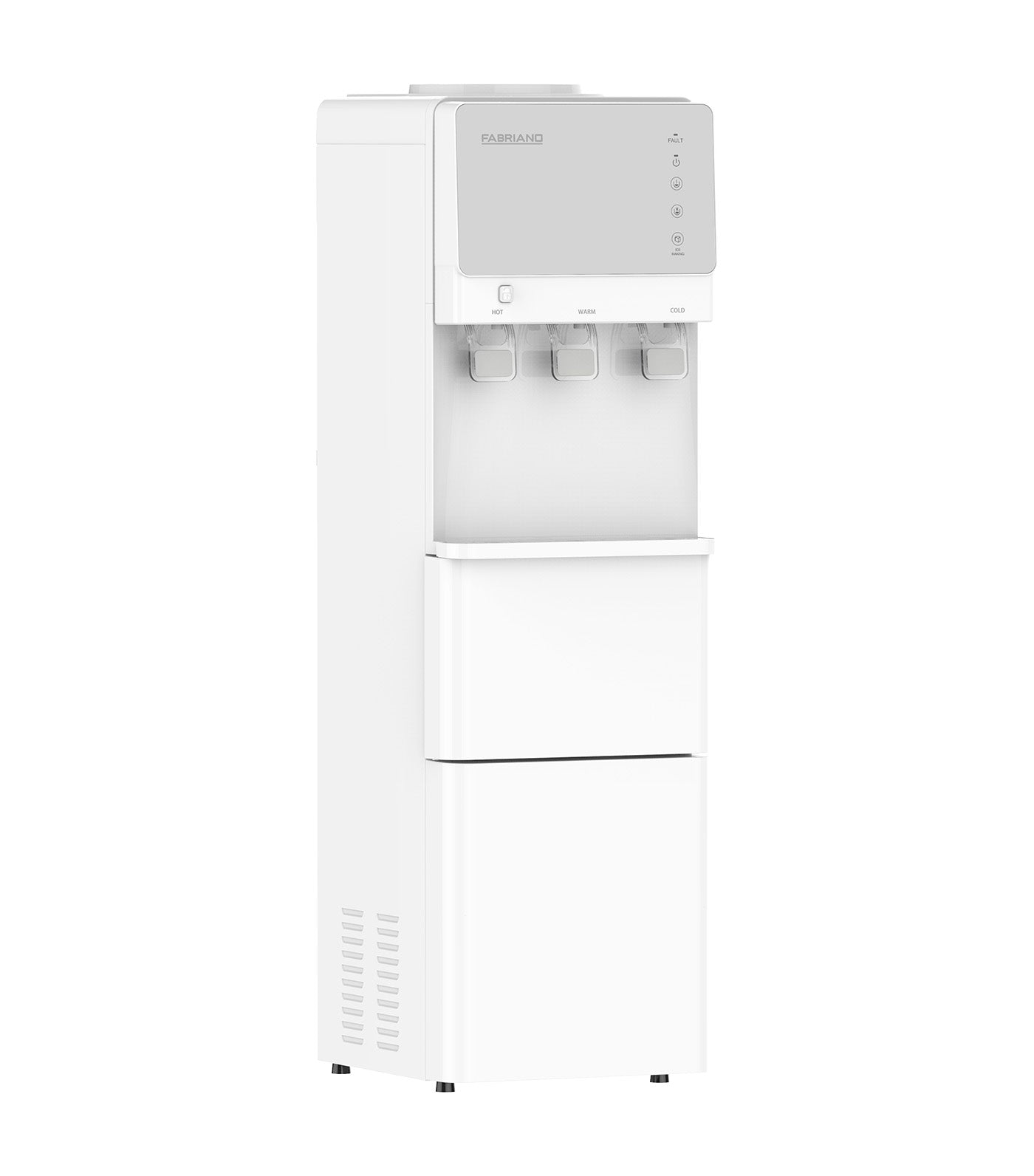 Top Load Water Dispenser with Ice Maker White