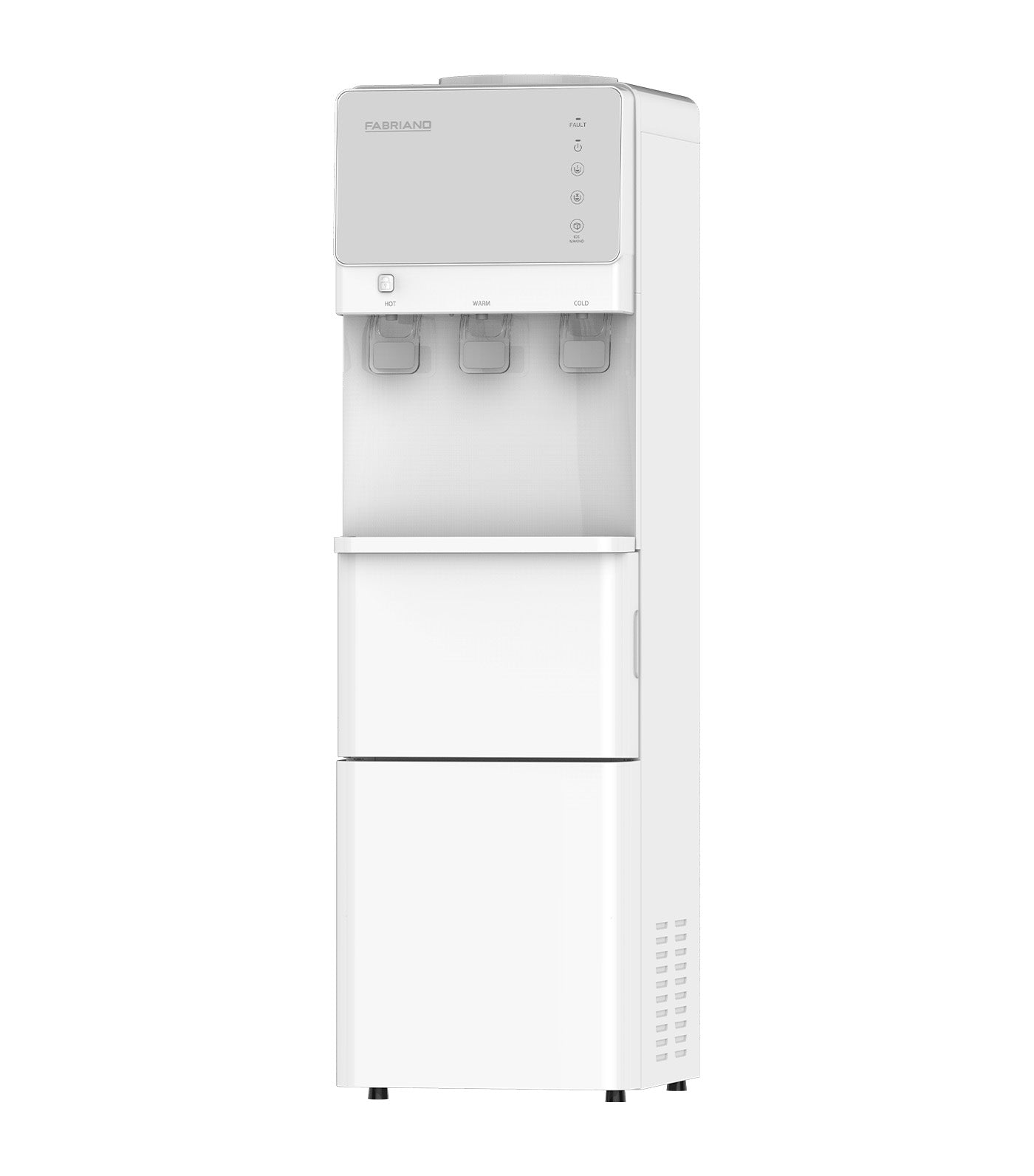 Top Load Water Dispenser with Ice Maker White