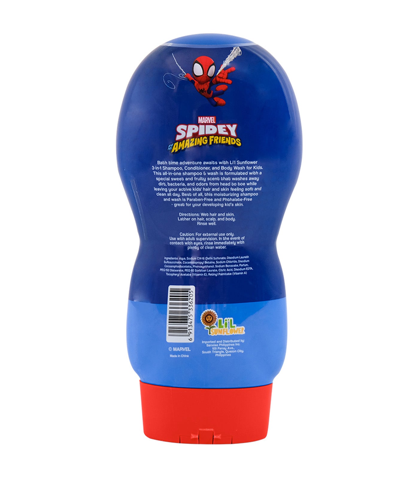 Kids 3 in 1 Shampoo Conditioner and Body Wash