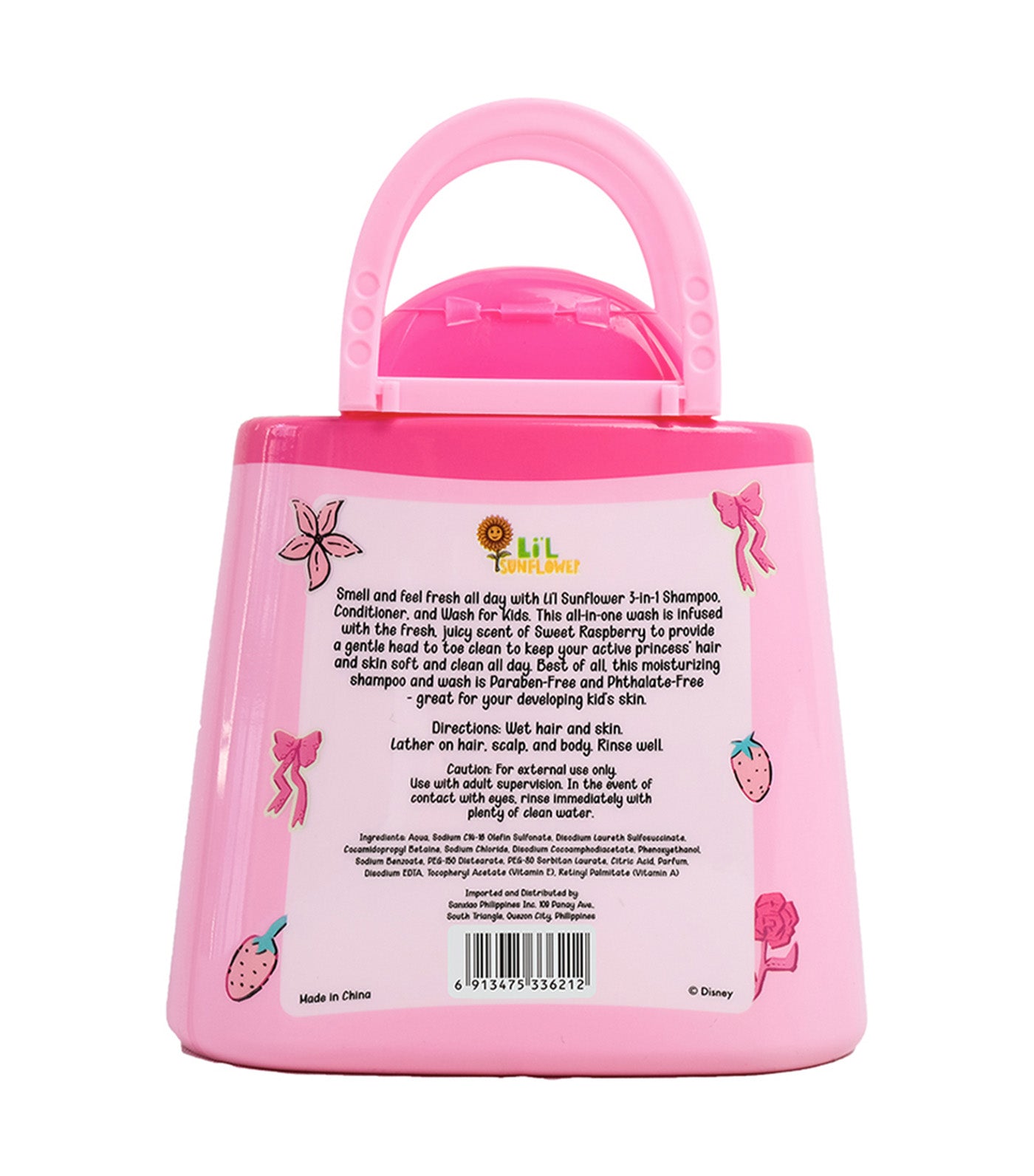 Kids 3 in 1 Shampoo Conditioner and Body Wash