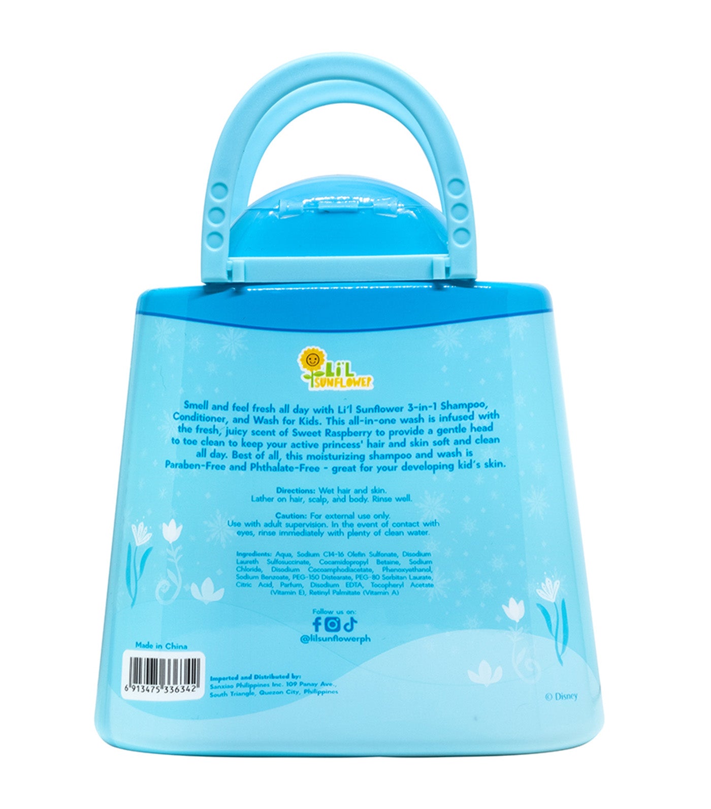 Kids 3 in 1 Shampoo Conditioner and Body Wash