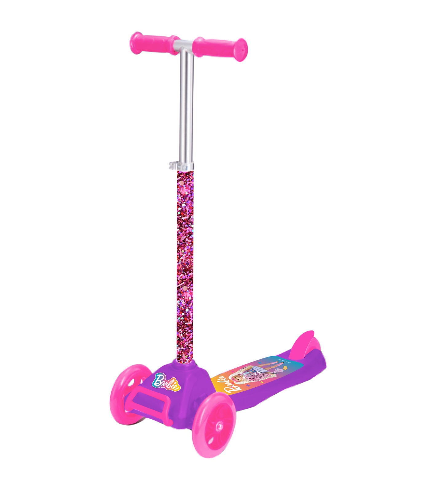 Barbie® Adjustable Twist Scooter - Pink and Purple