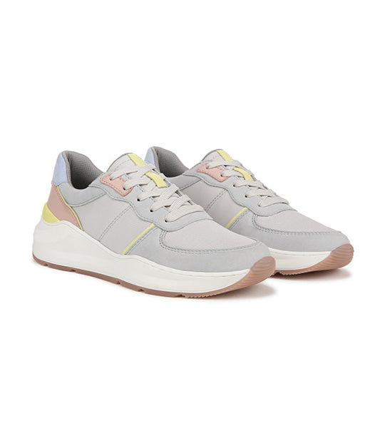 Blossom Lace-Up Sneakers Digital Mist Gray