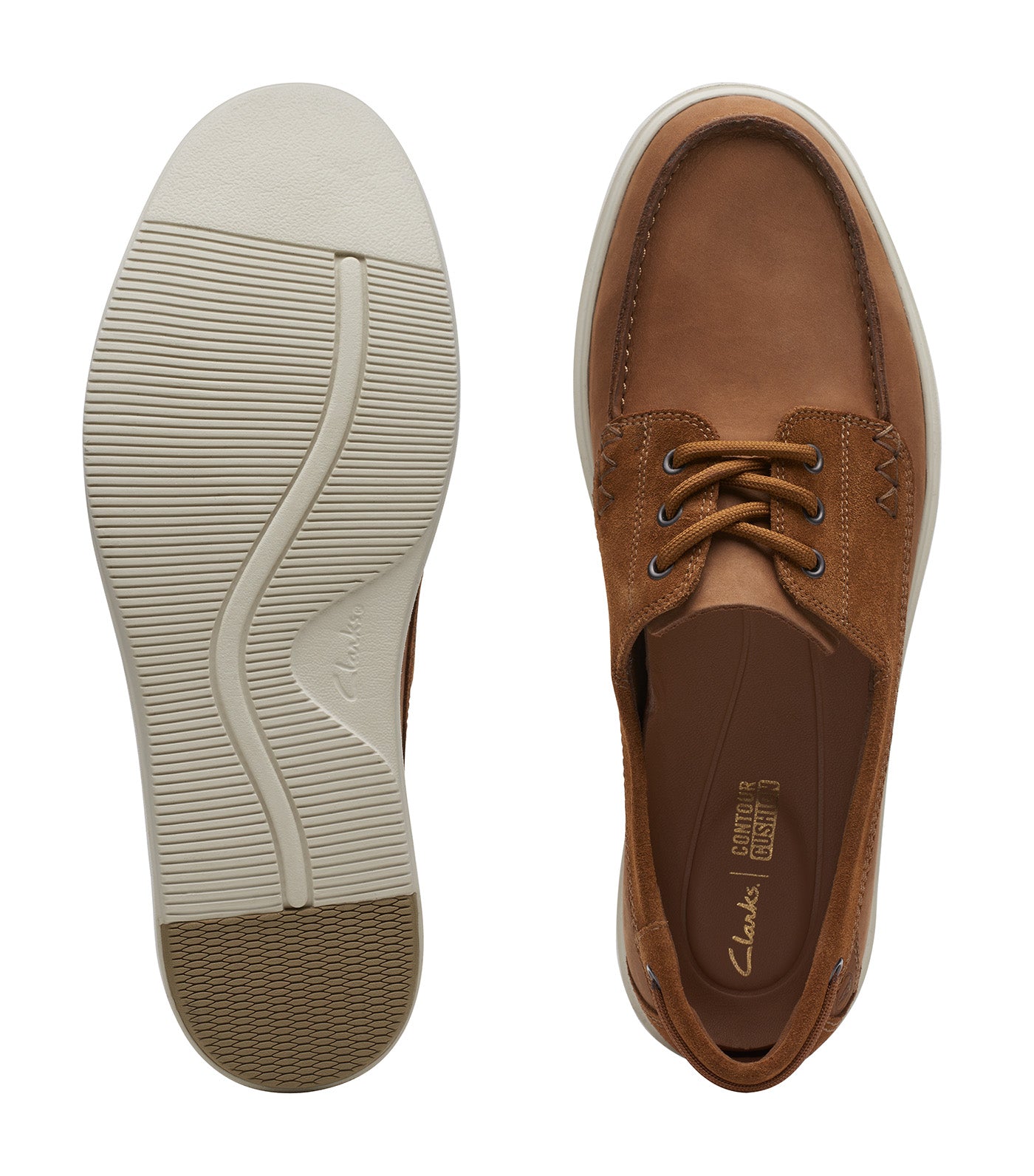 Clarks Bratton Boat Dark Tan | Rustan's
