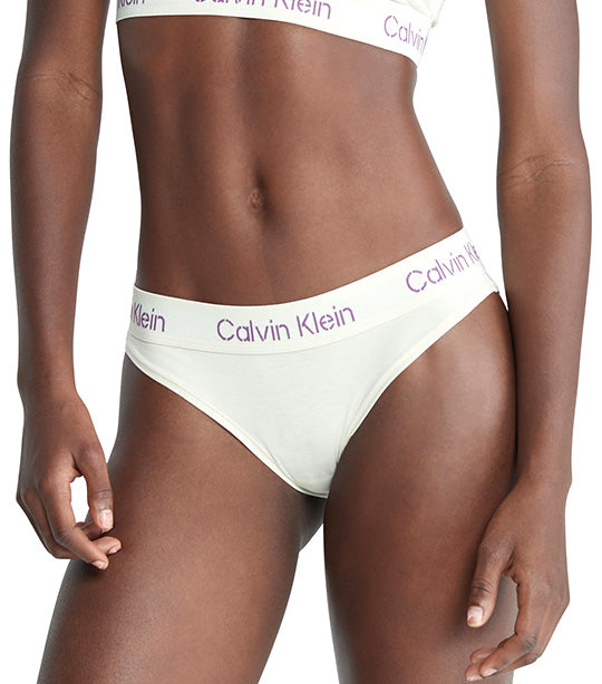 Calvin Klein Underwear Women's Modern Cotton Bikini Briefs, Black, S