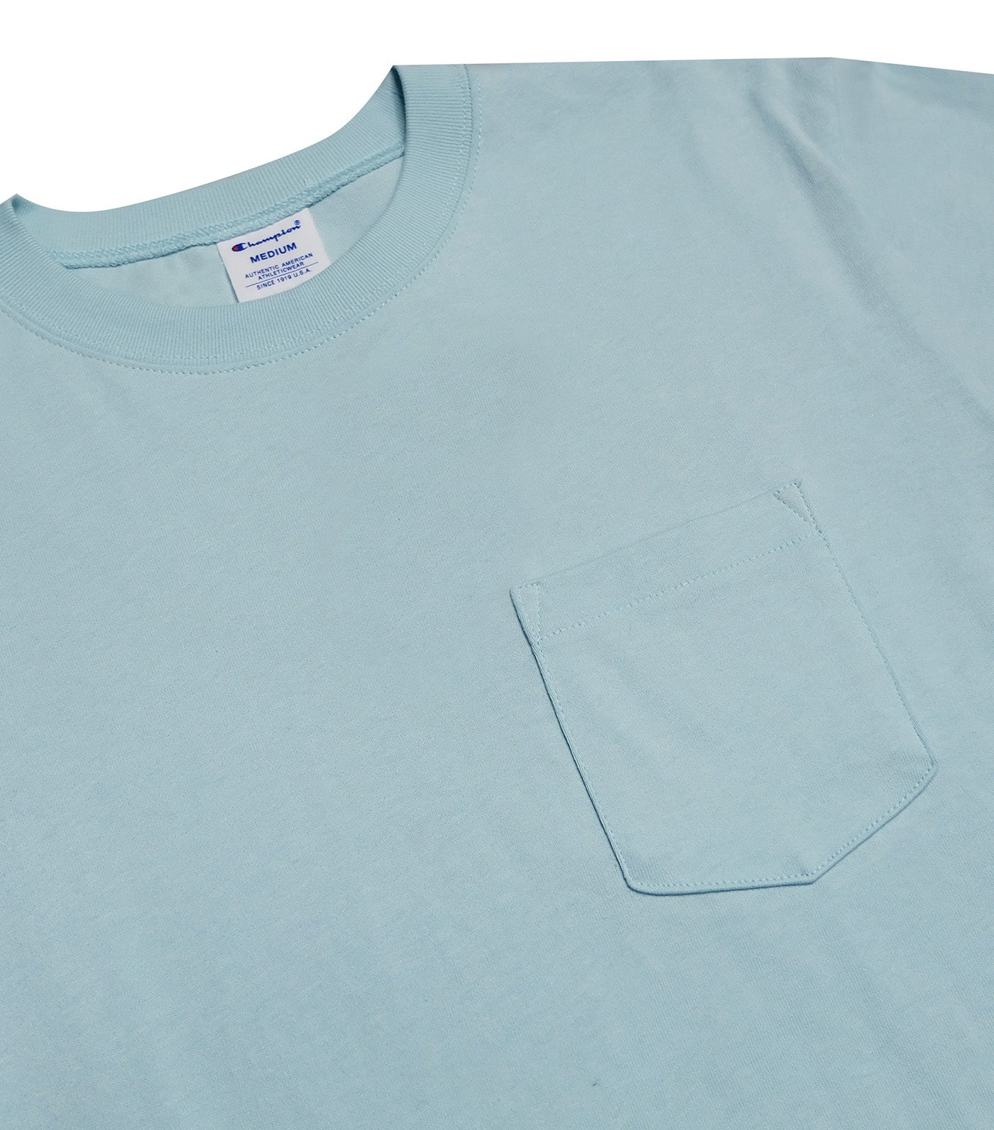 Japan Line Short Sleeve Pocket T-Shirt Sky Blue