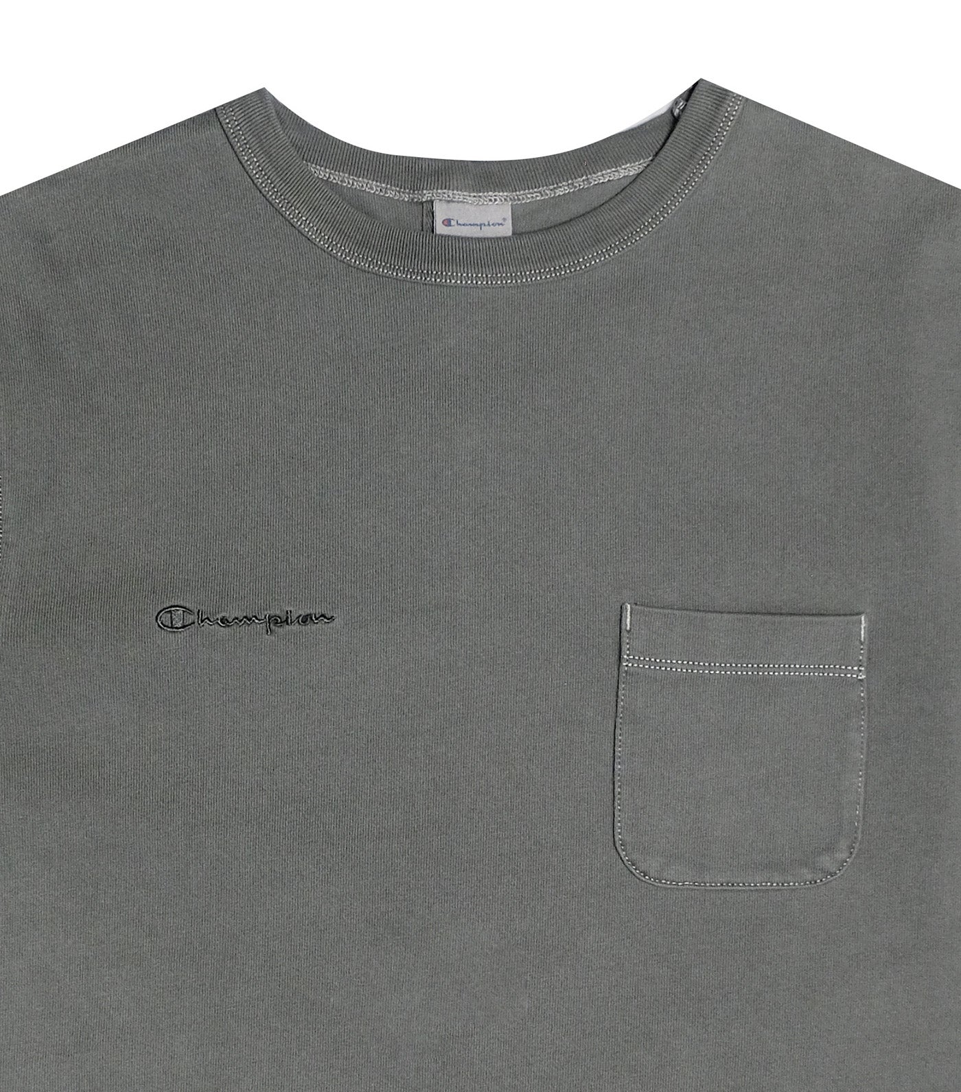 Japan Line Short Sleeve Pocket T-Shirt Off Black
