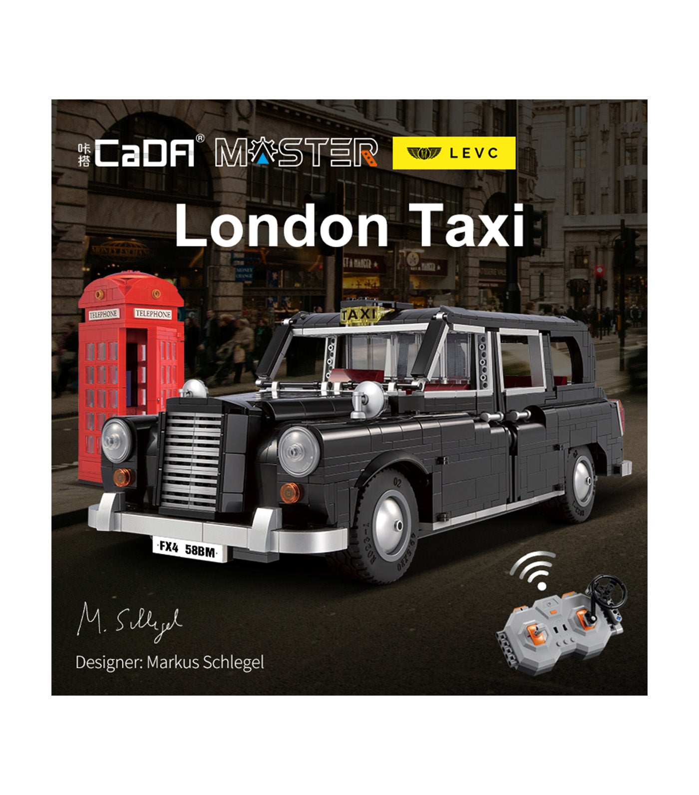 MASTER-LEVC Licensed London Taxi