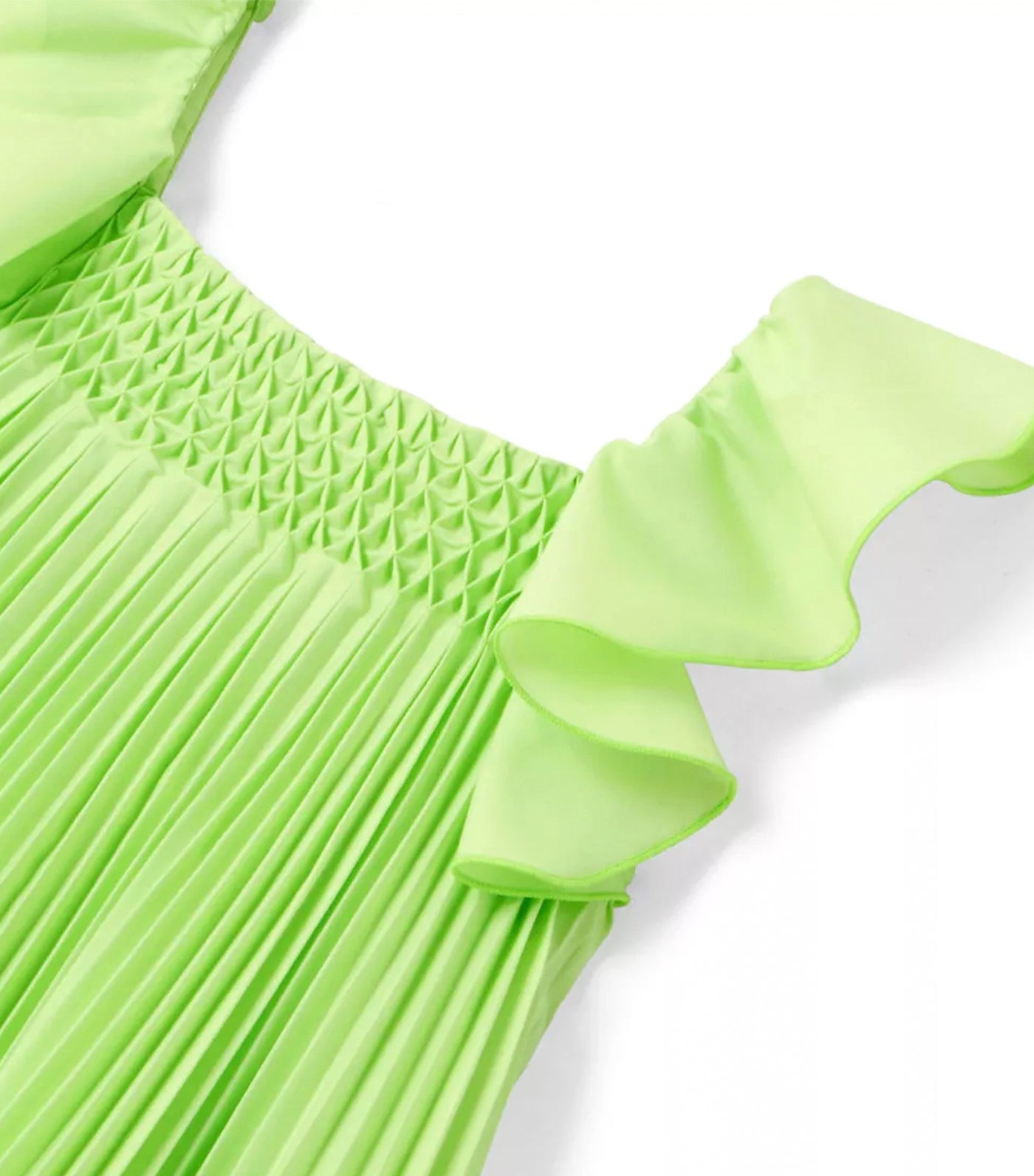 Cadette Dress Vert Anis