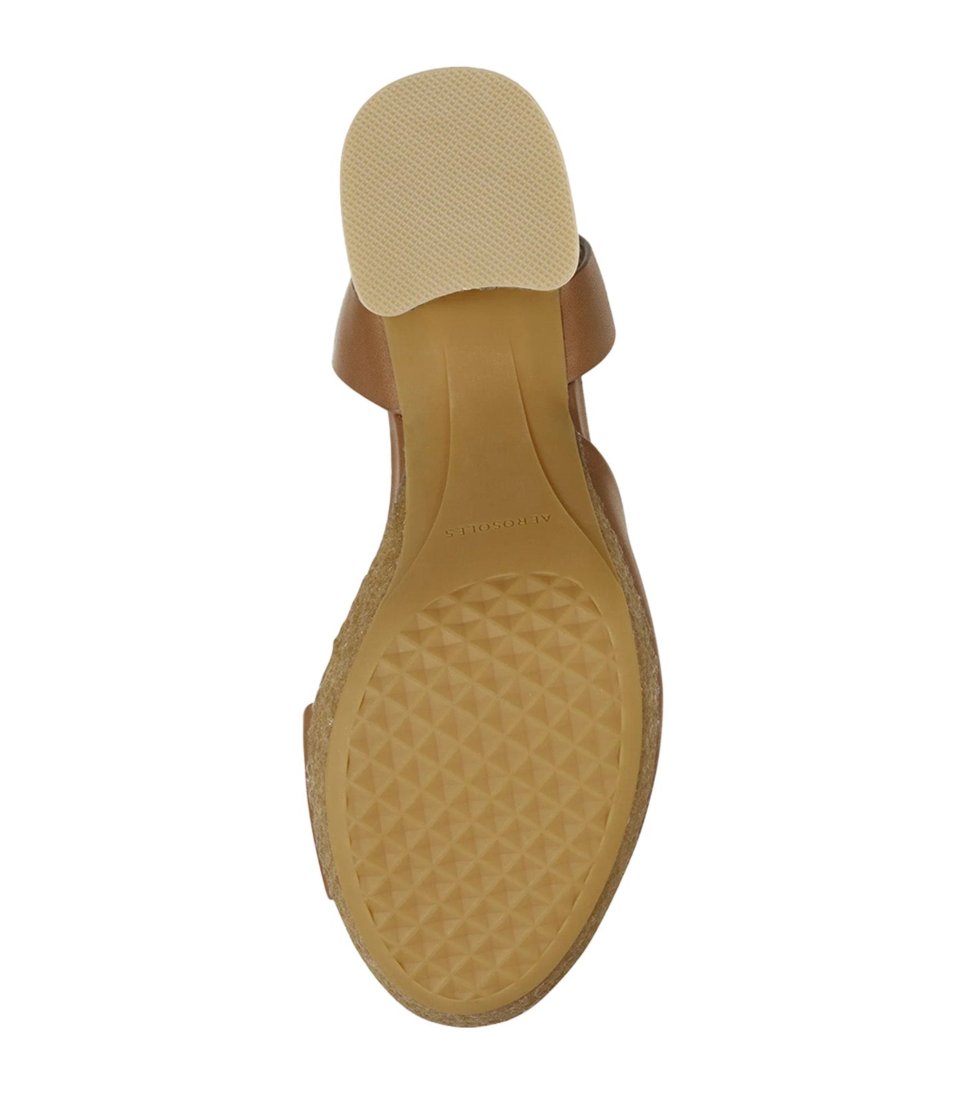 Cal Heel Sandals Dark Tan