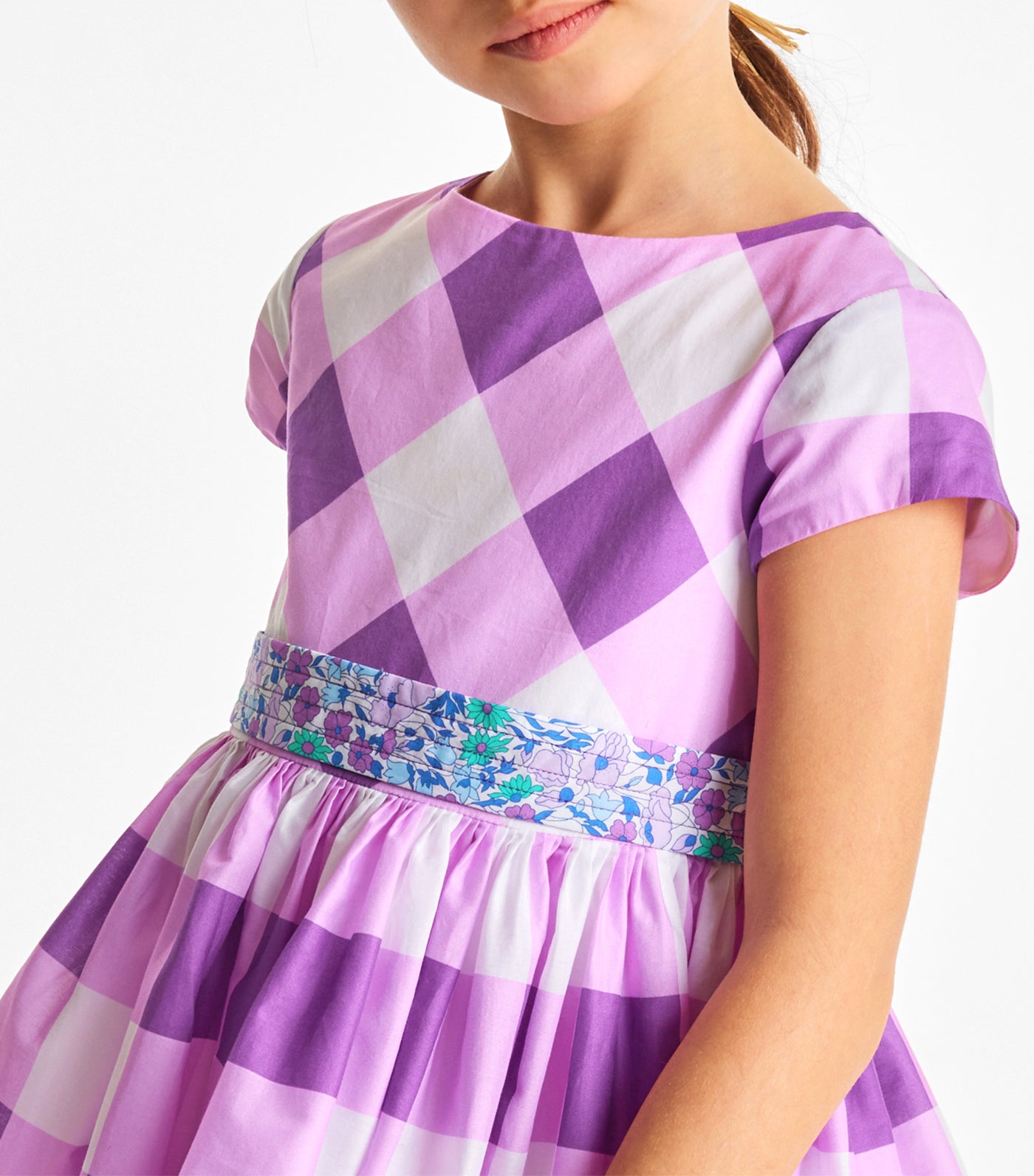 Caldeira Dress Blanc/Violine