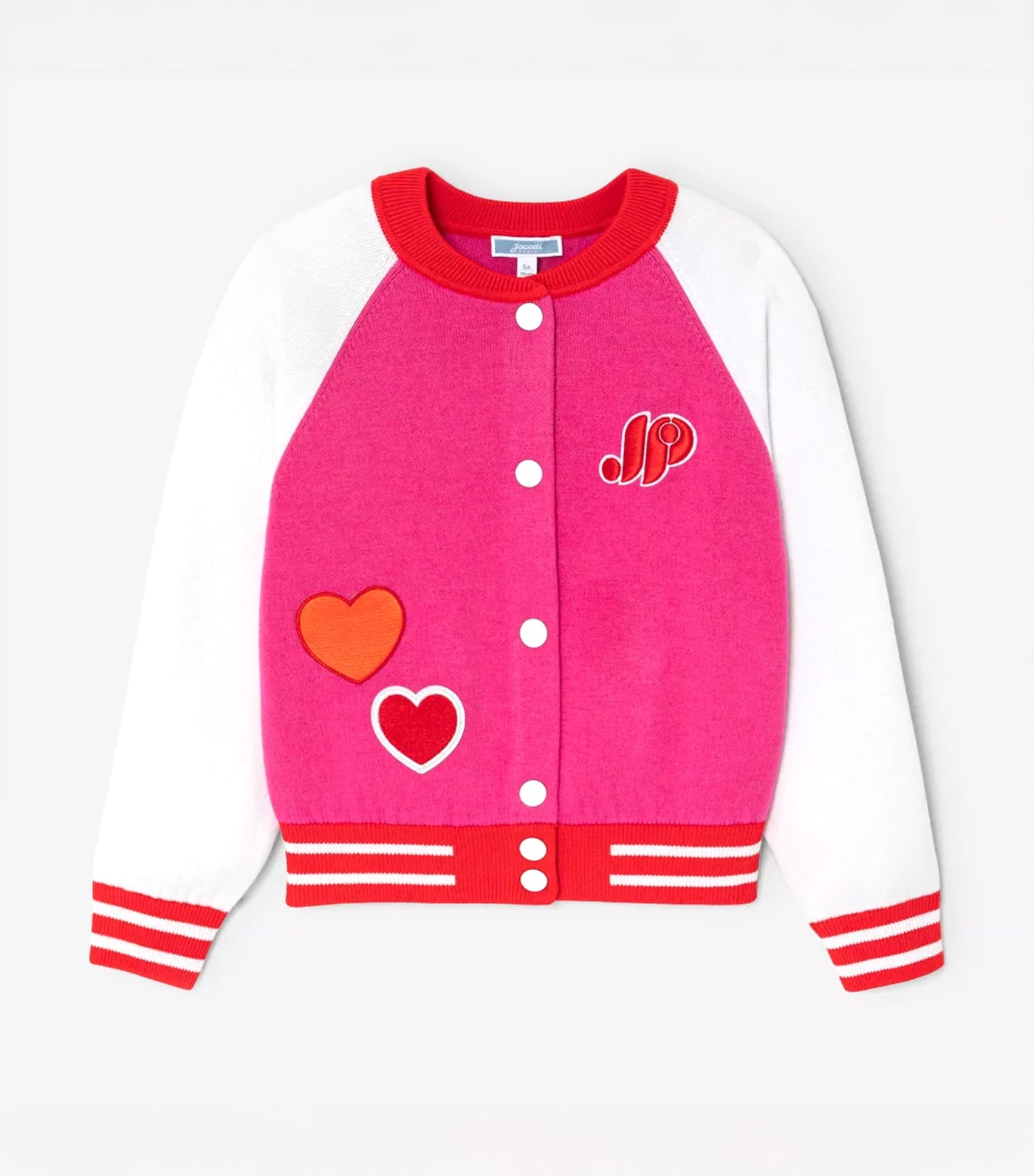 Californie Jacket Rose/Blanc