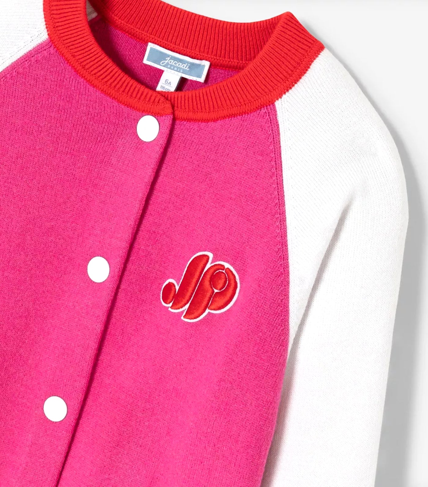 Californie Jacket Rose/Blanc