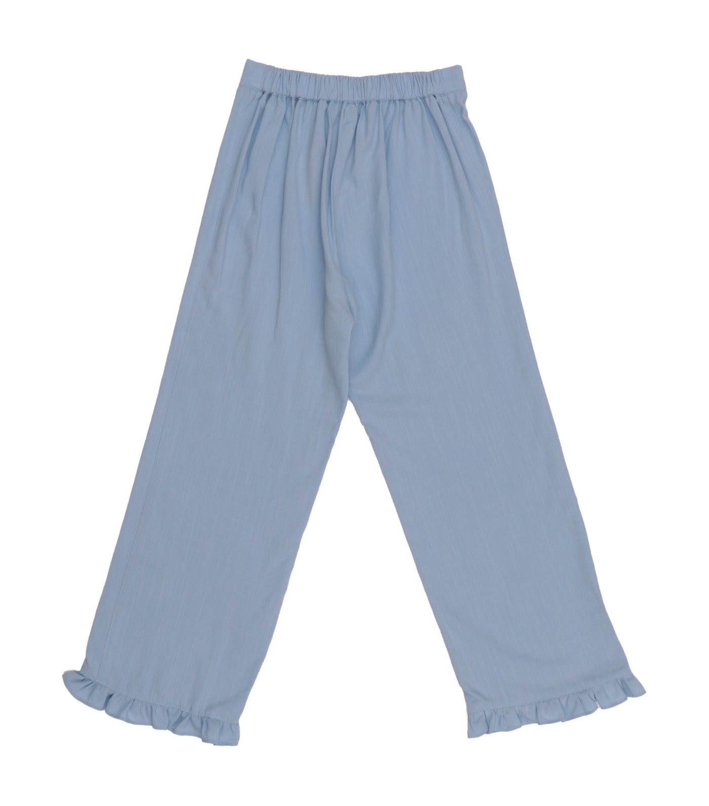 Callie Frilly Pants Blue