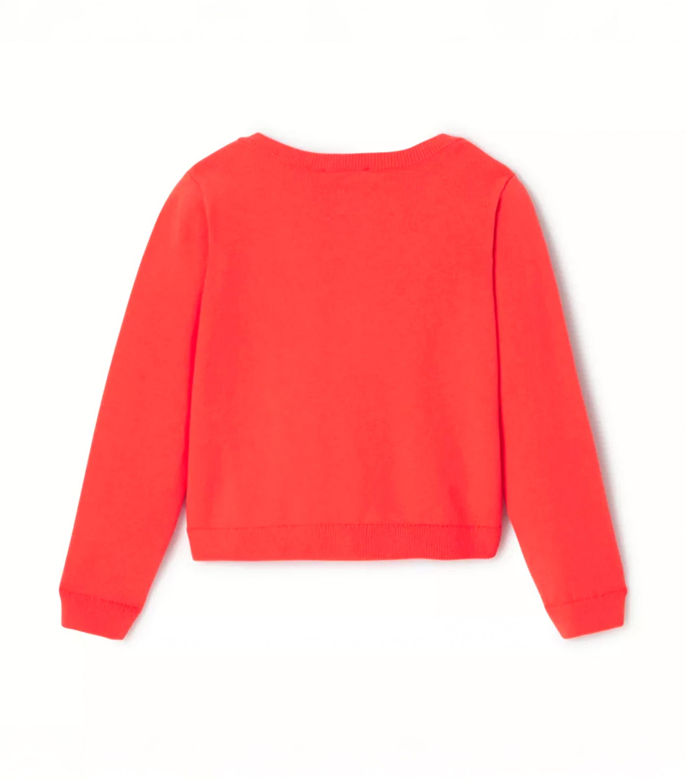 Cameleon Cardigan Orange Fluo