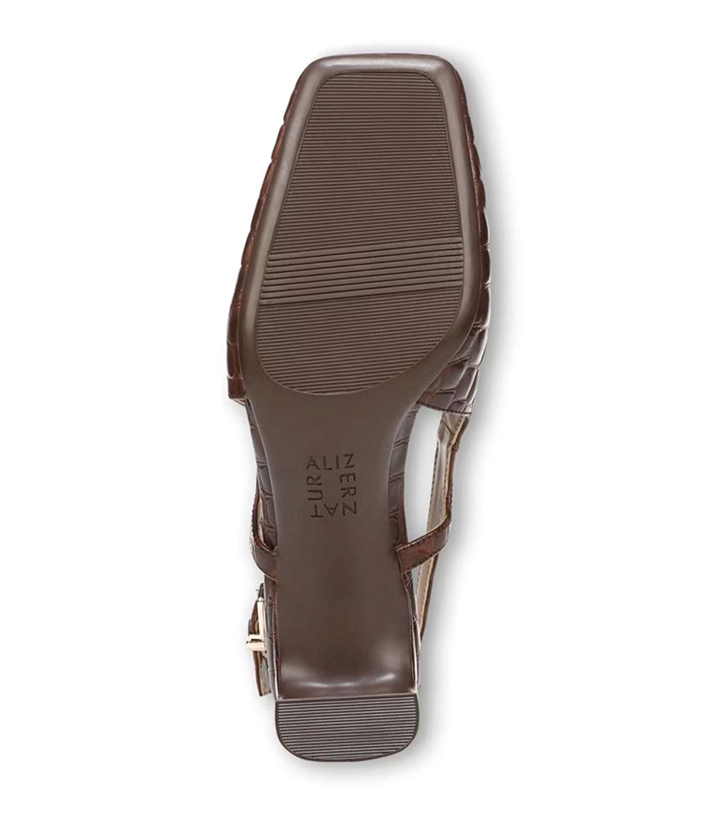 Naturalizer Carmen Slingback Cappuccino Croco Leather