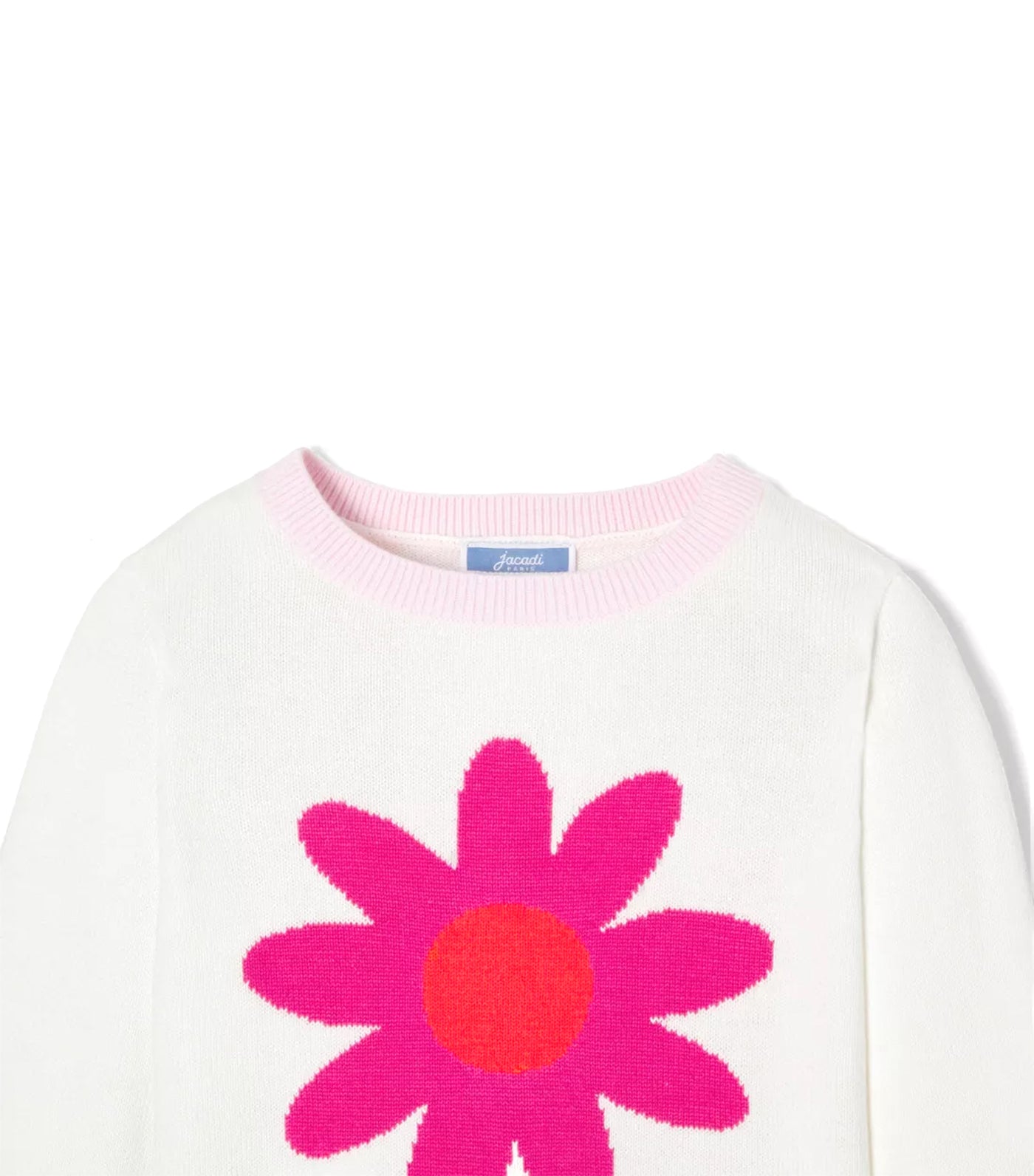 Carmen Sweatshirt Blanc Doux/Multicolor