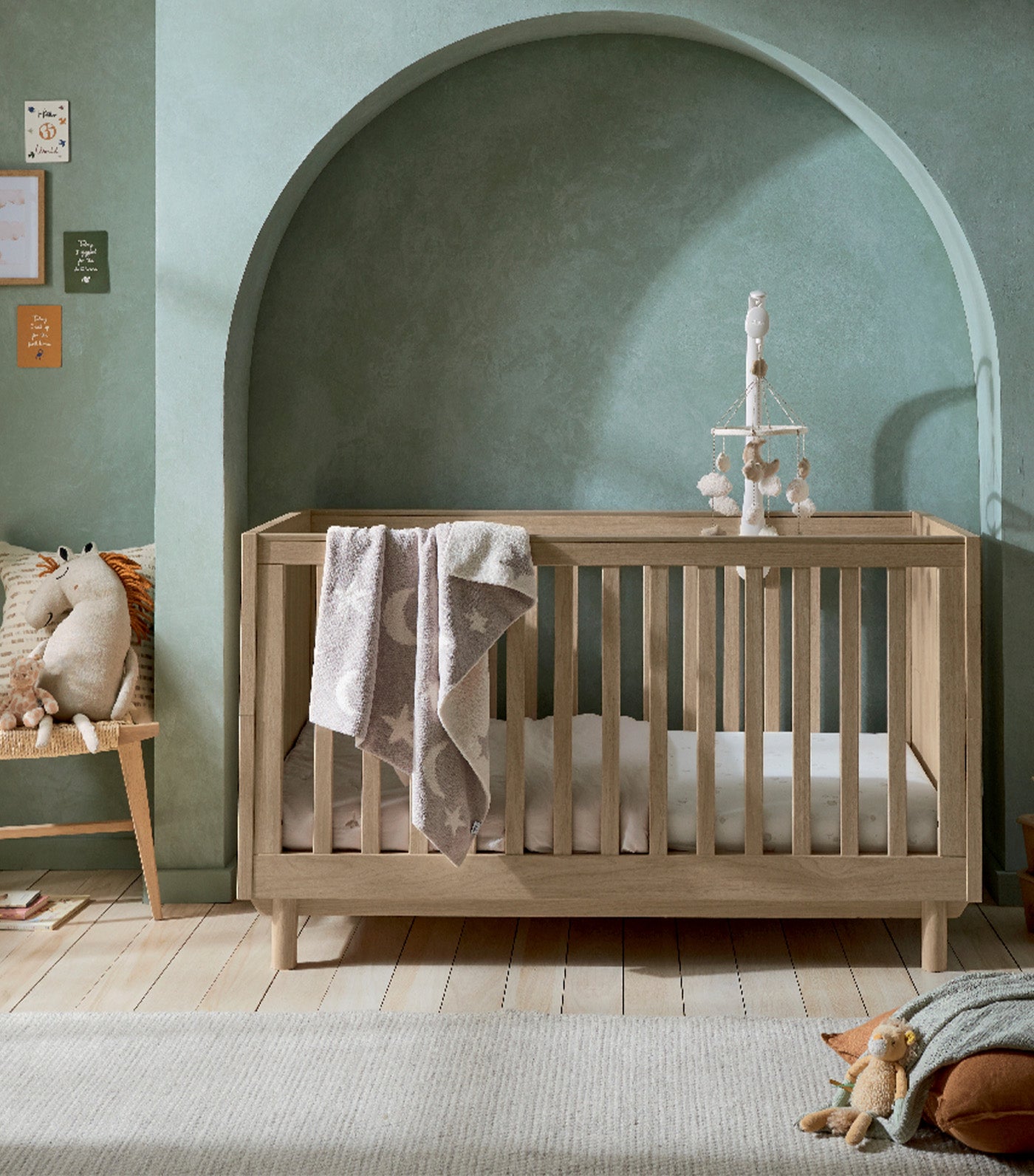Oska Cotbed Natural Oak