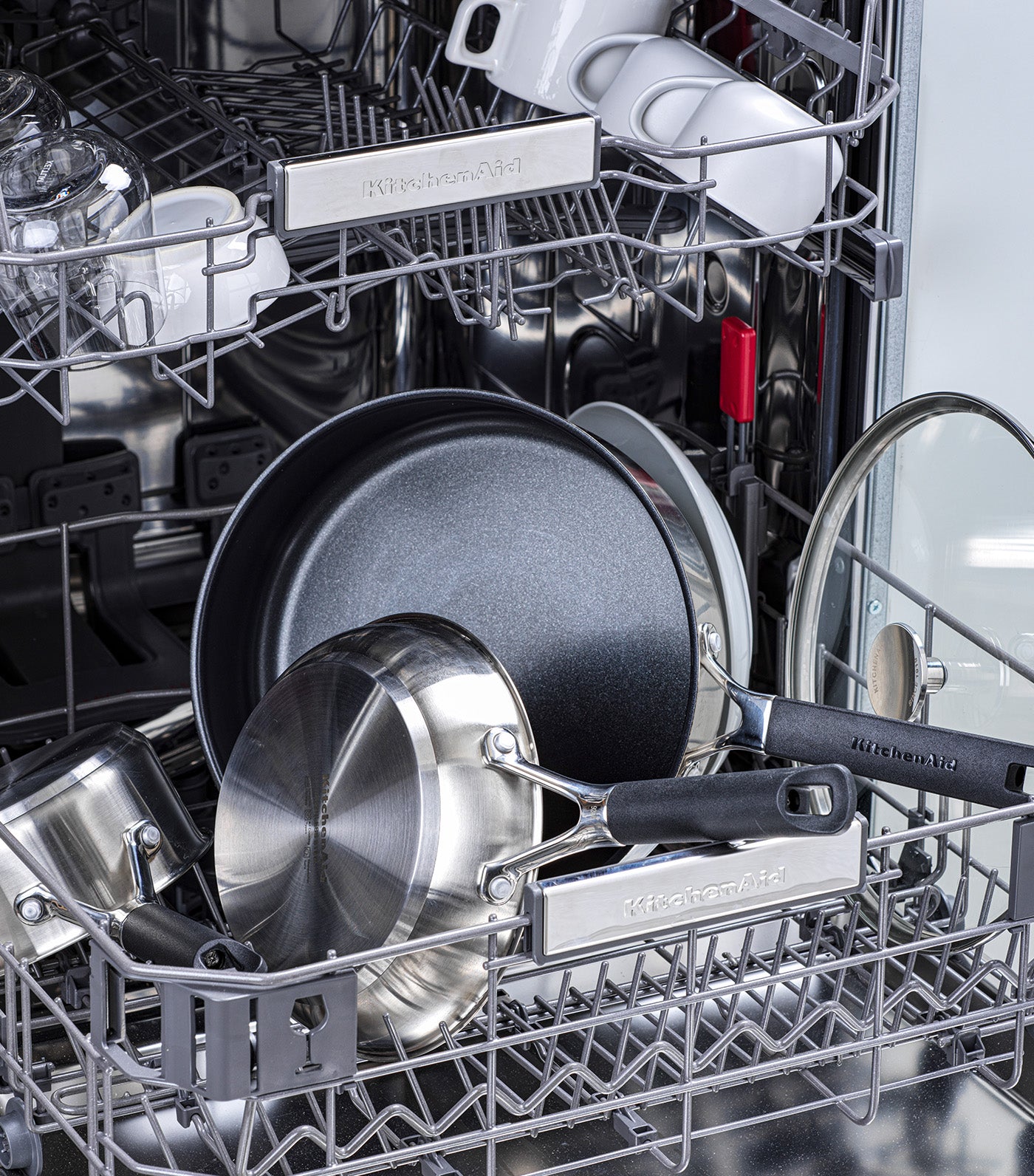 Classic Stainless Steel Open Fry Pan