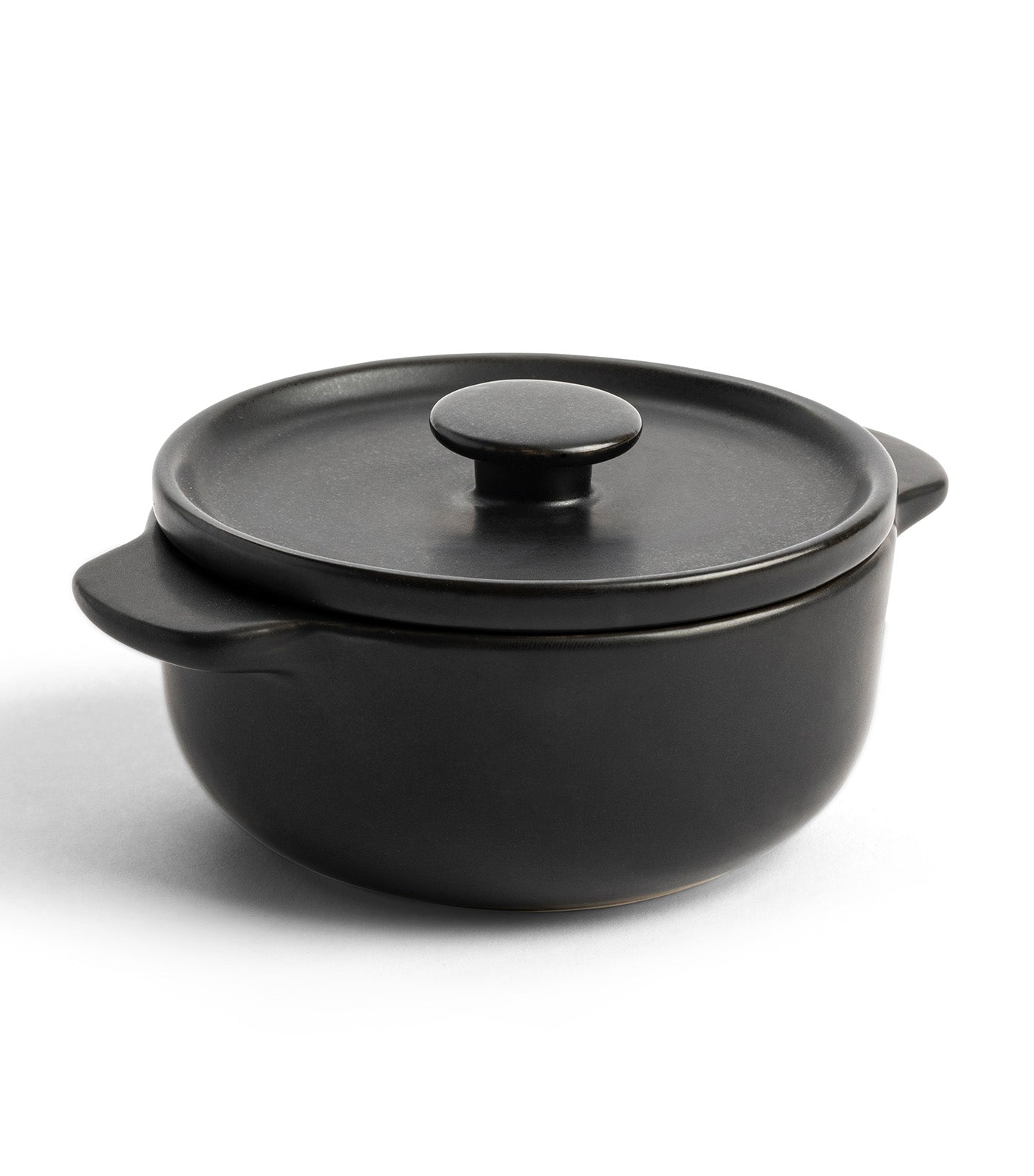 Complimentary Mini Cocotte Black Stoneware
