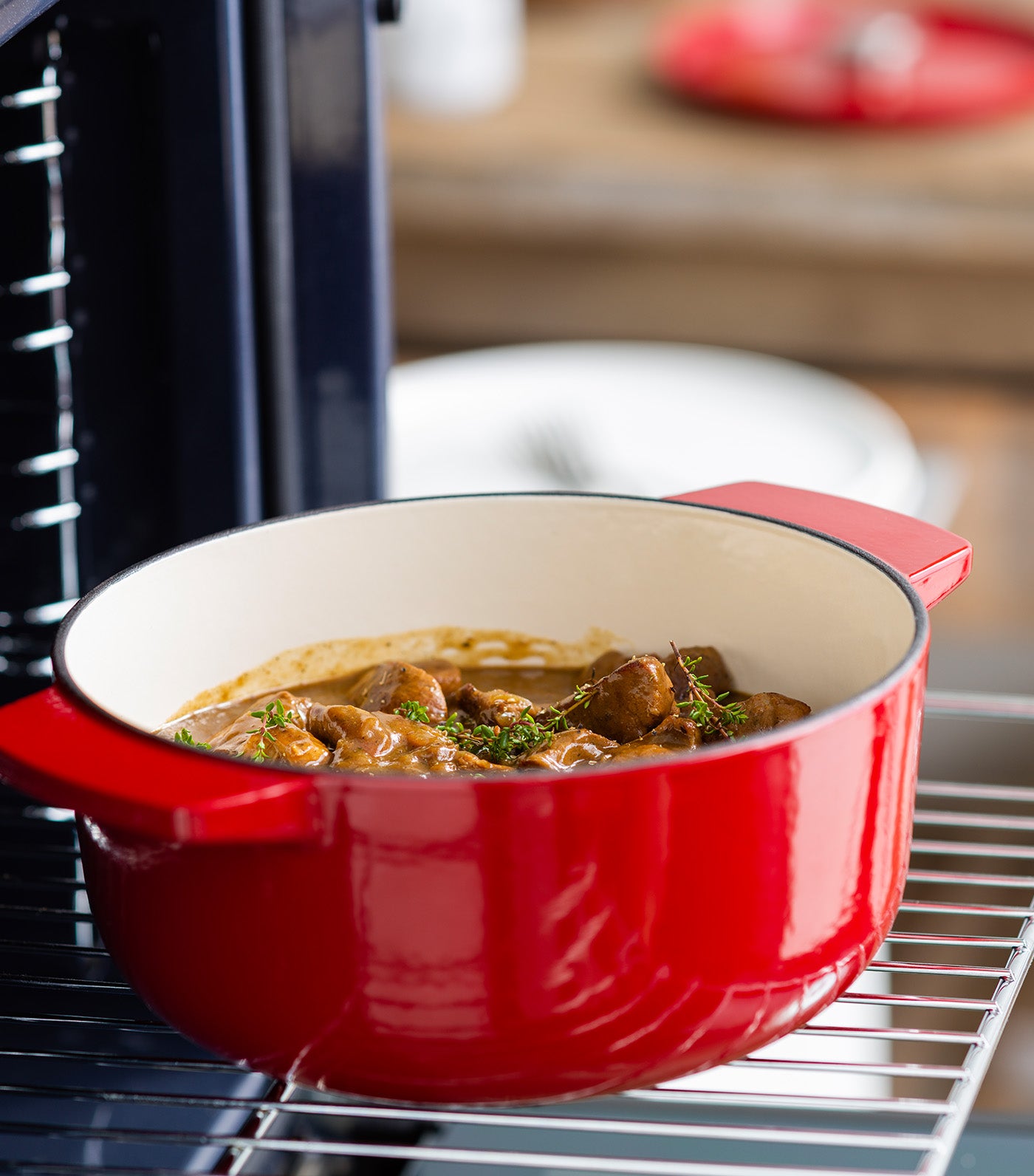 Cast Iron Casserole with Lid