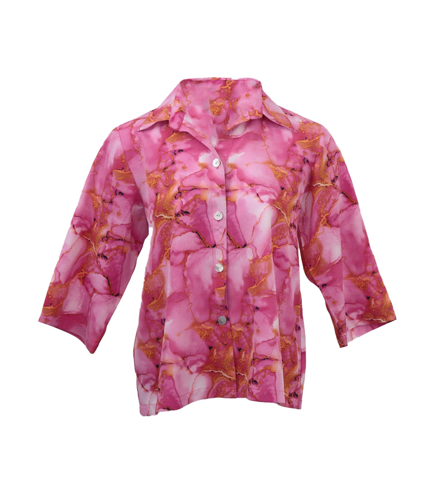 Bobby Blouse Button Down Pink