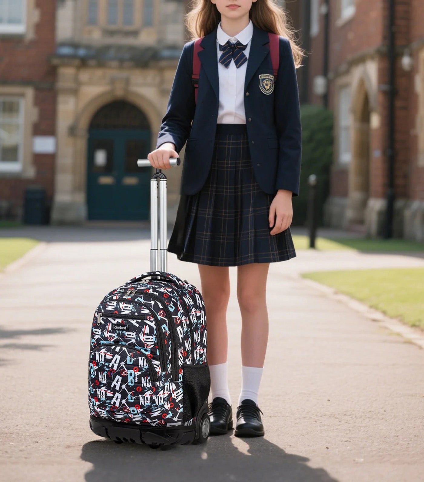 Smart 2-in-1 School Troller Backpack