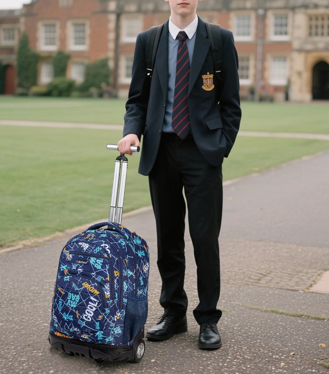 Smart 2-in-1 School Troller Backpack