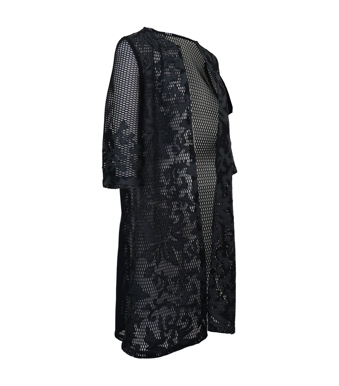 Criselda Dina Dustcoat Black