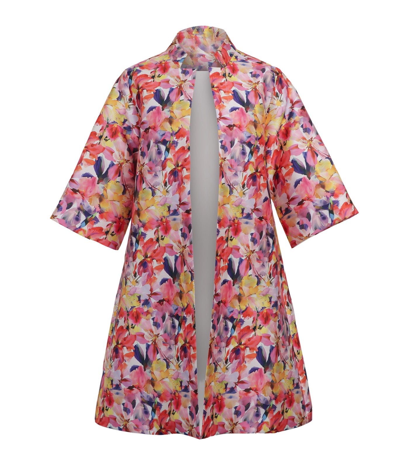 Criselda Dina Dustcoat Printed Multi